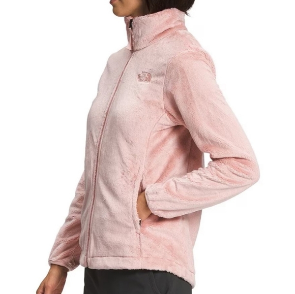 The North Face | Osito Long Sleeve Raschel Fleece Jacket | Pink Moss NWT S/P - Picture 3 of 8